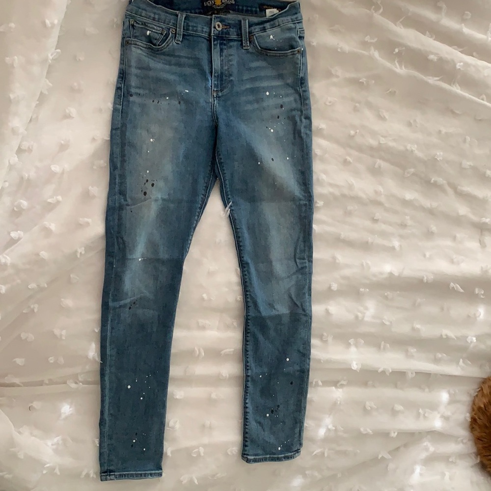 Lucky Brand skinny jeans 6/28